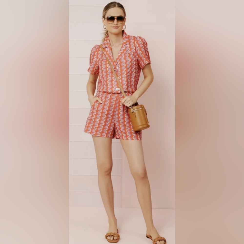 Tuckernuck Red and White shorts set